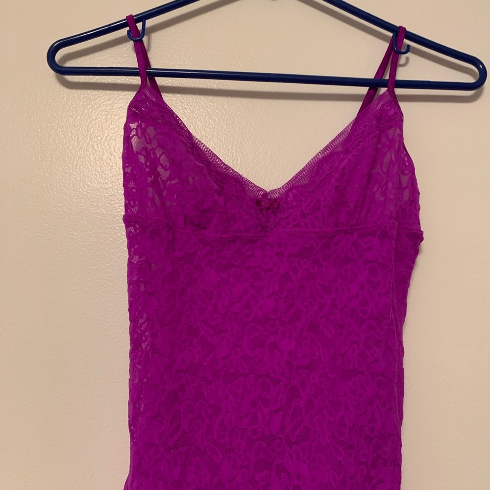 Victoria’s Secret purple lace nighty size medium